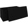 Coffre banc pliable en tissu Atome