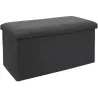 Coffre banc pliable en tissu Atome
