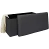 Coffre banc pliable en tissu Atome