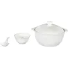 Service à soupe en porcelaine 9 pièces Mirage