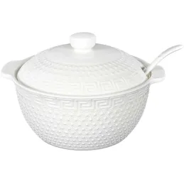 Service à soupe en porcelaine 9 pièces Mirage