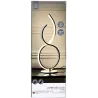 Lampe à poser en aluminium led Design