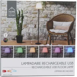 Lampadaire intérieur extérieur RGB 106 cm
