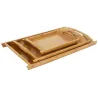 Plateau en bambou (Lot de 3)