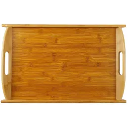 Plateau en bambou (Lot de 3)