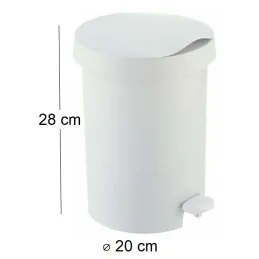 Poubelle à pédale 5L Zodiac
