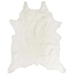 Tapis en fausse fourrure Peau de bête 120 x 2 x 158 cm