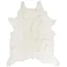 Tapis en fausse fourrure Peau de bête 120 x 2 x 158 cm