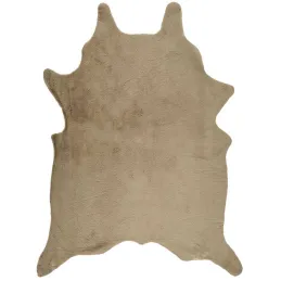 Tapis en fausse fourrure Peau de bête 120 x 2 x 158 cm