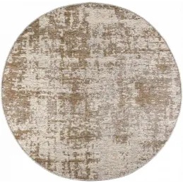 Tapis extérieur rond en polypropylène Catania 200 cm