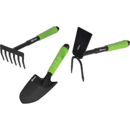Kit 3 outils à fleur en acier