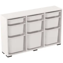 Meuble de rangement 8 tiroirs Bofi