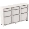 Meuble de rangement 8 tiroirs Bofi
