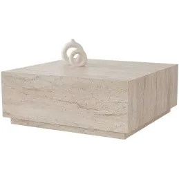 Table basse carré en aggloméré Lizbon