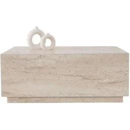 Table basse carré en aggloméré Lizbon