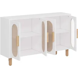 Buffet 4 portes en aggloméré Vera