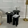 Ensemble de 3 tables d'appoint Leo