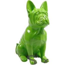 Bouledogue français en résine 20 cm