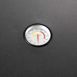 Four à pizza au gaz rotatif avec thermomètre intégré et porte