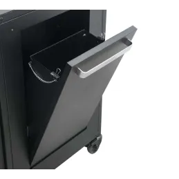 Cuisine extérieure double avec 2 portes et 4 roulettes