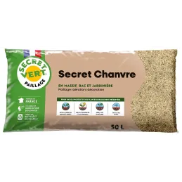 Secret chanvre paillis de chanvre 50 litres