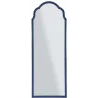 Miroir en MDF bleu Tangier