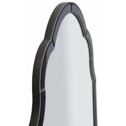 Miroir en MDF bleu Tangier