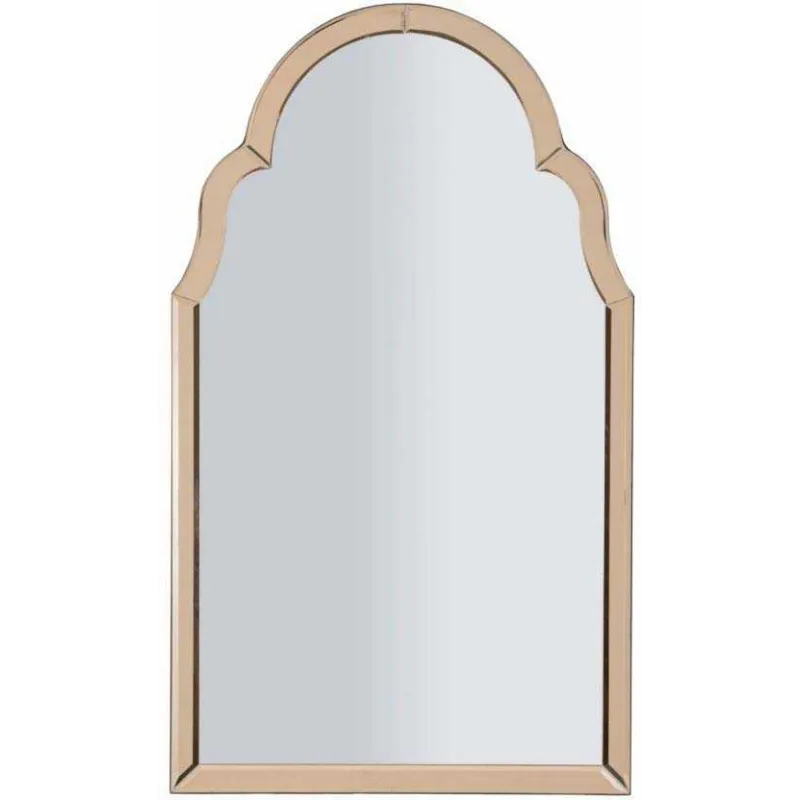 Miroir en MDF rose Tangier