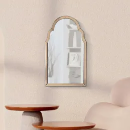 Miroir en MDF rose Tangier