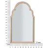 Miroir en MDF rose Tangier