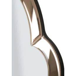 Miroir en MDF rose Tangier