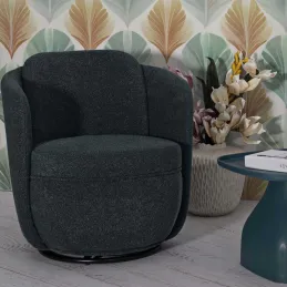 Fauteuil en tissu Torino 70 x 72 x 75 cm