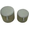 Pouf avec rangement intégré Bolzano (Set de 2)