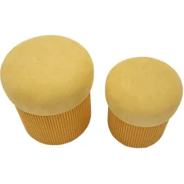 Pouf avec rangement intégré Aspen (Set de 2)