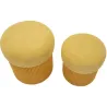 Pouf avec rangement intégré Aspen (Set de 2)