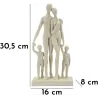 Statuette en polyrésine Family stons 16 x 8 x 30.5 cm