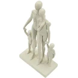 Statuette en polyrésine Family stons 16 x 8 x 30.5 cm