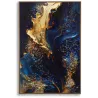 Toile décorative avec cadre Andromeda 60 x 4 x 90 cm