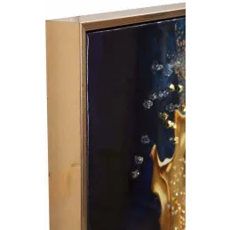 Toile décorative avec cadre Andromeda 60 x 4 x 90 cm