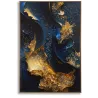 Toile décorative avec cadre Andromeda 60 x 4 x 90 cm