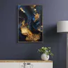 Toile décorative avec cadre Andromeda 60 x 4 x 90 cm