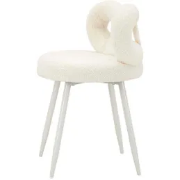 Chaise en tissu éponge Ilary 40 x 67 cm