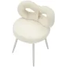 Chaise en tissu éponge Ilary 40 x 67 cm