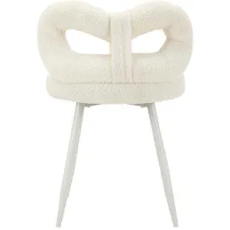 Chaise en tissu éponge Ilary 40 x 67 cm