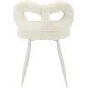 Chaise en tissu éponge Ilary 40 x 67 cm