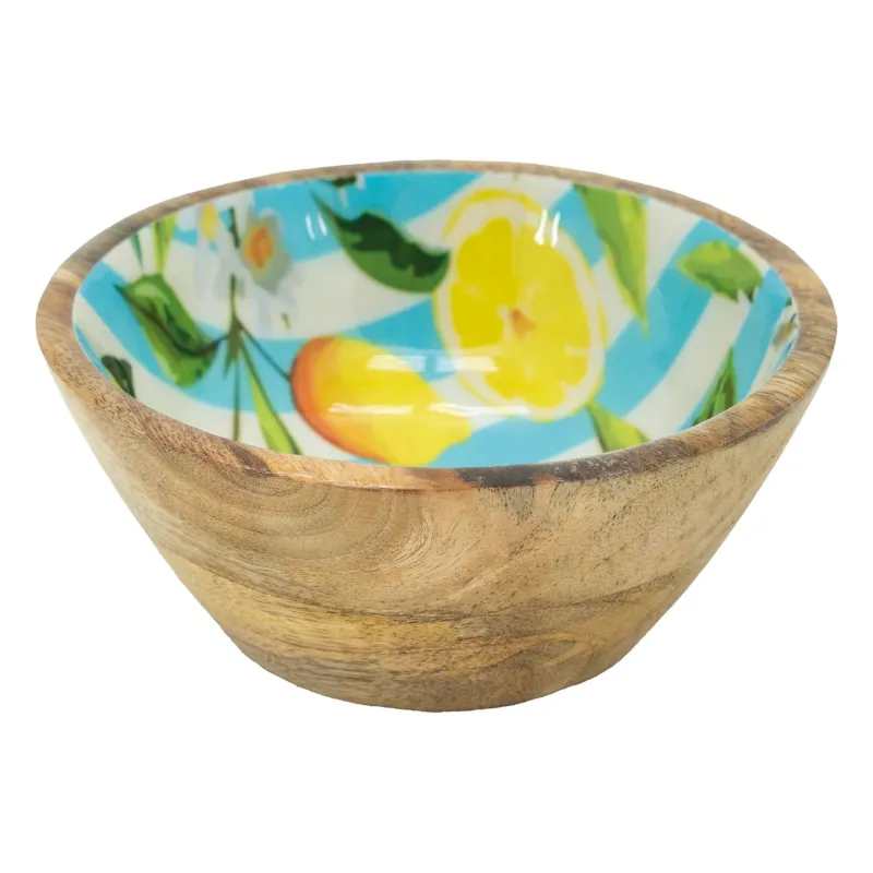 Corbeille en manguier Citron