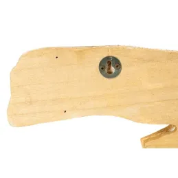 Patère branche naturelle en pin recyclé