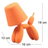 Lampe à poser led Balloon dog 16 x 10 x 18 cm
