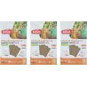 Sachet de feuilles sablées pour cage oiseaux domestiques