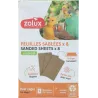 Sachet de feuilles sablées pour cage oiseaux domestiques